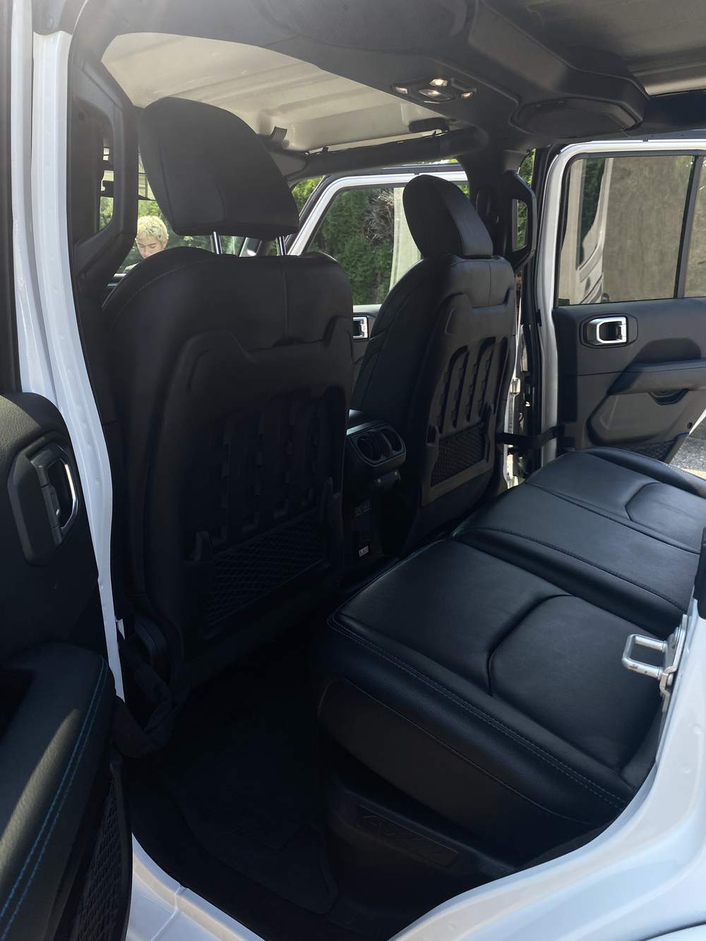 Clean Rear Interior